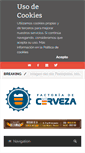 Mobile Screenshot of factoriadecerveza.com